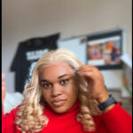 TOMI P16/613 Body Wave Blonde Highlight 13x6 lace front wig. 180% Density
