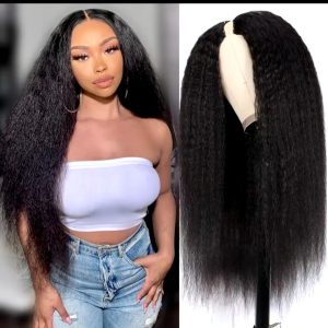 TOMI U Part kinky Straight Wig 18inches