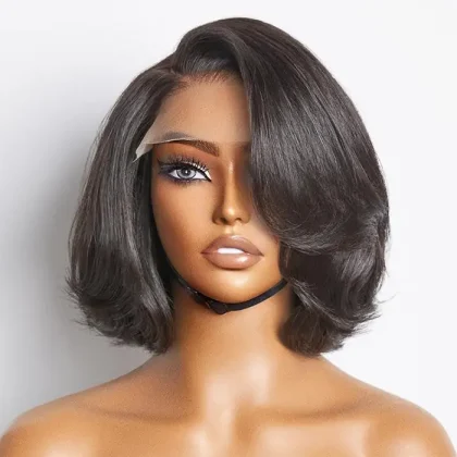 Beruthie Layer Cuts Straight Short Bob Wig 6×5 Pre-everything Glueless Wig 180% Density