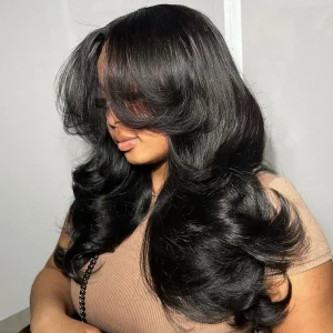 Beruthie Pre-styled Butterfly Haircut Pop Layers Wig 250% Density 6&times;5 Wear Go Glueless Wig