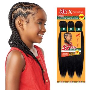 SENSATIONNEL PRE-STRETCHED BRAIDING HAIR FOR KIDS 3X